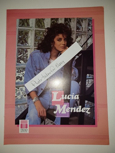 1986 lucia mendez 9x12 - 1986,